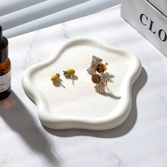 Room Decor Jewelry Tray, Ring Holder, Cloud Trinket Dish, Cloud Jewelry Tray, Ce - Picture 1 of 9